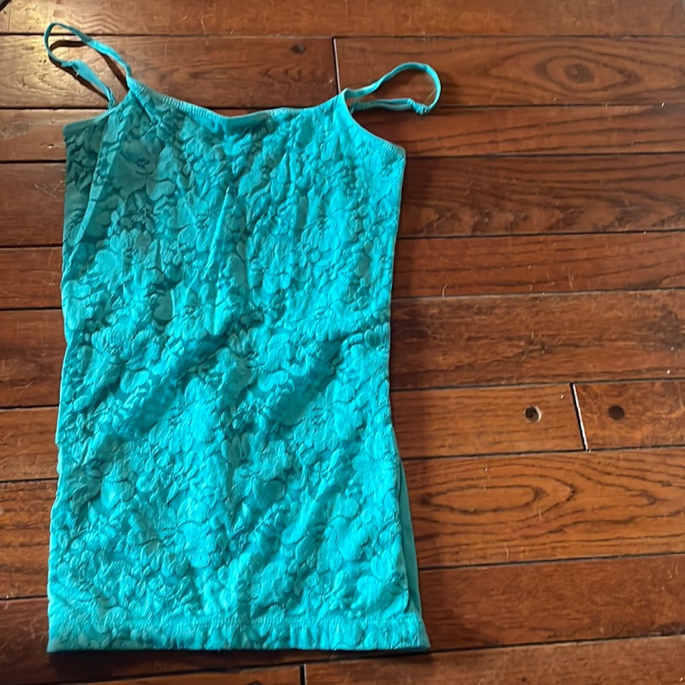 Light blue tank top